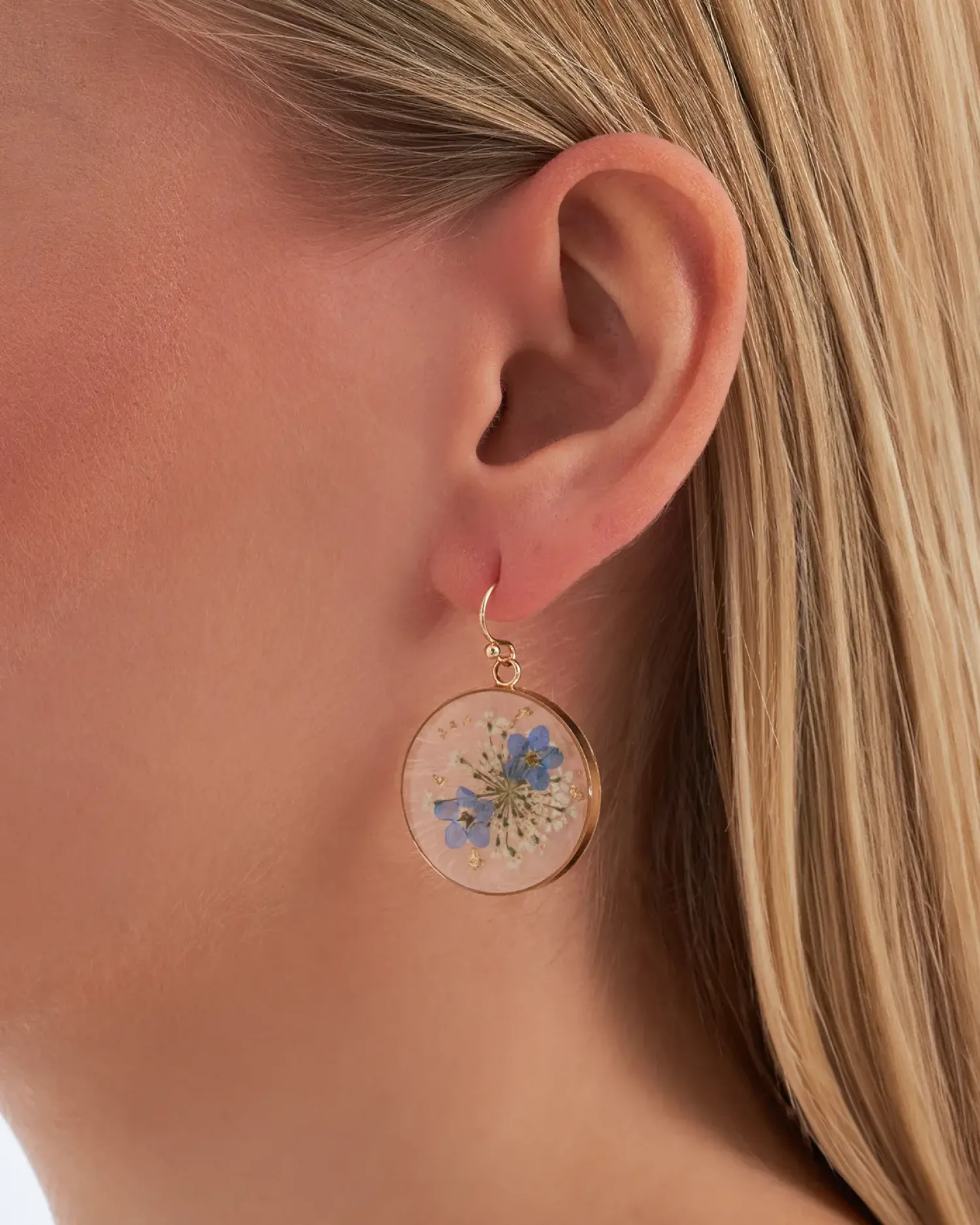 Bijou Brigitte Pendants d'oreilles - Flower Circle Best