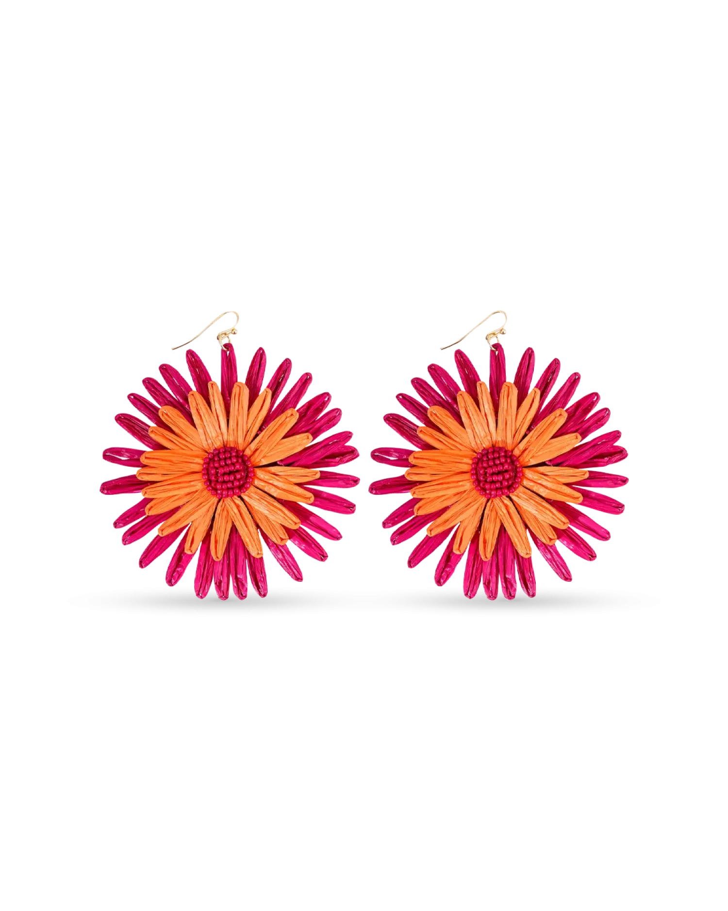 Bijou Brigitte Pendants d'oreilles - Fuchsia Bloom Sale