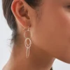 Bijou Brigitte Pendants d'oreilles - Gleaming Circles Discount