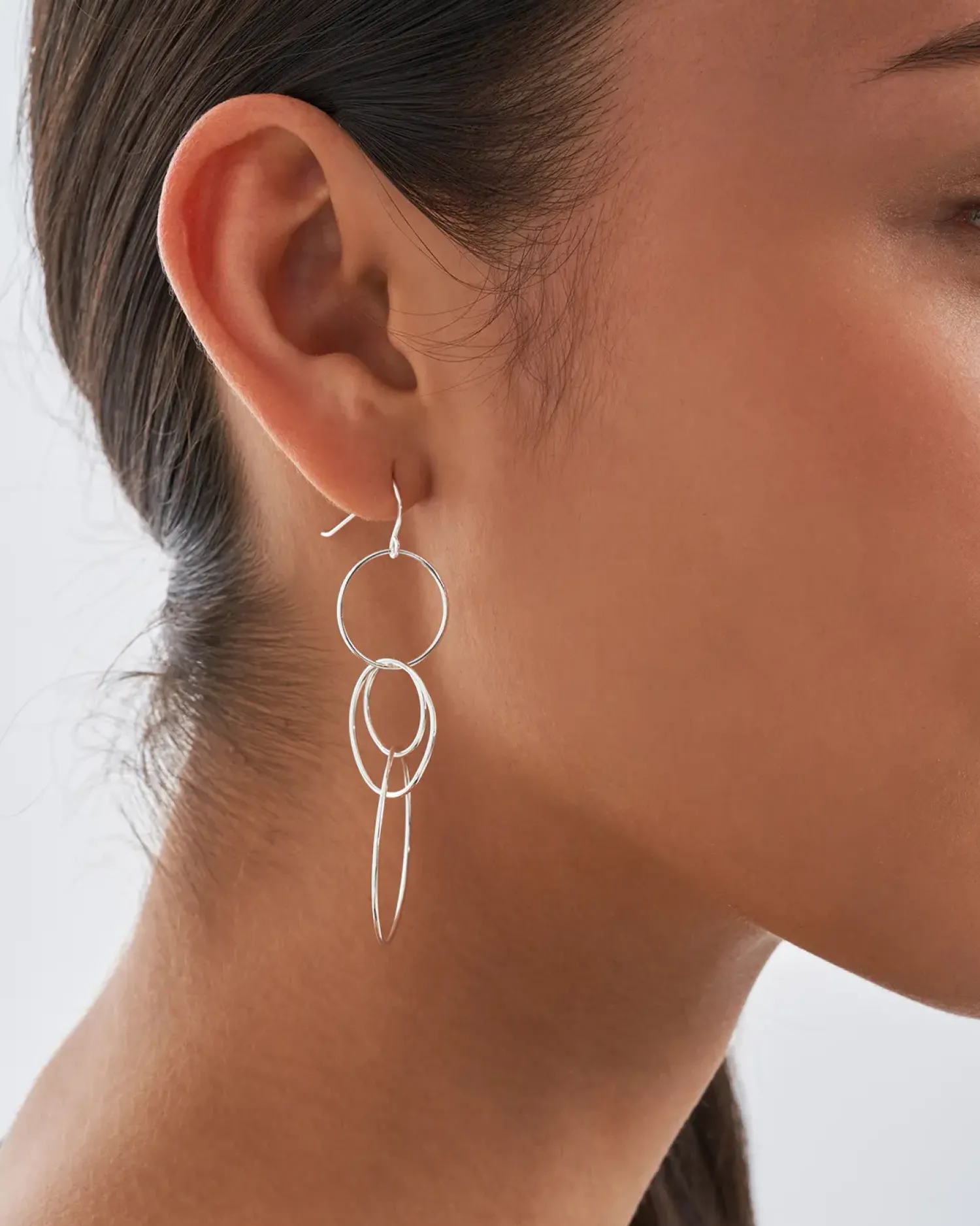 Bijou Brigitte Pendants d'oreilles - Gleaming Circles Discount