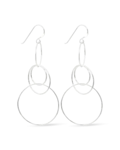 Bijou Brigitte Pendants d'oreilles - Gleaming Circles Discount