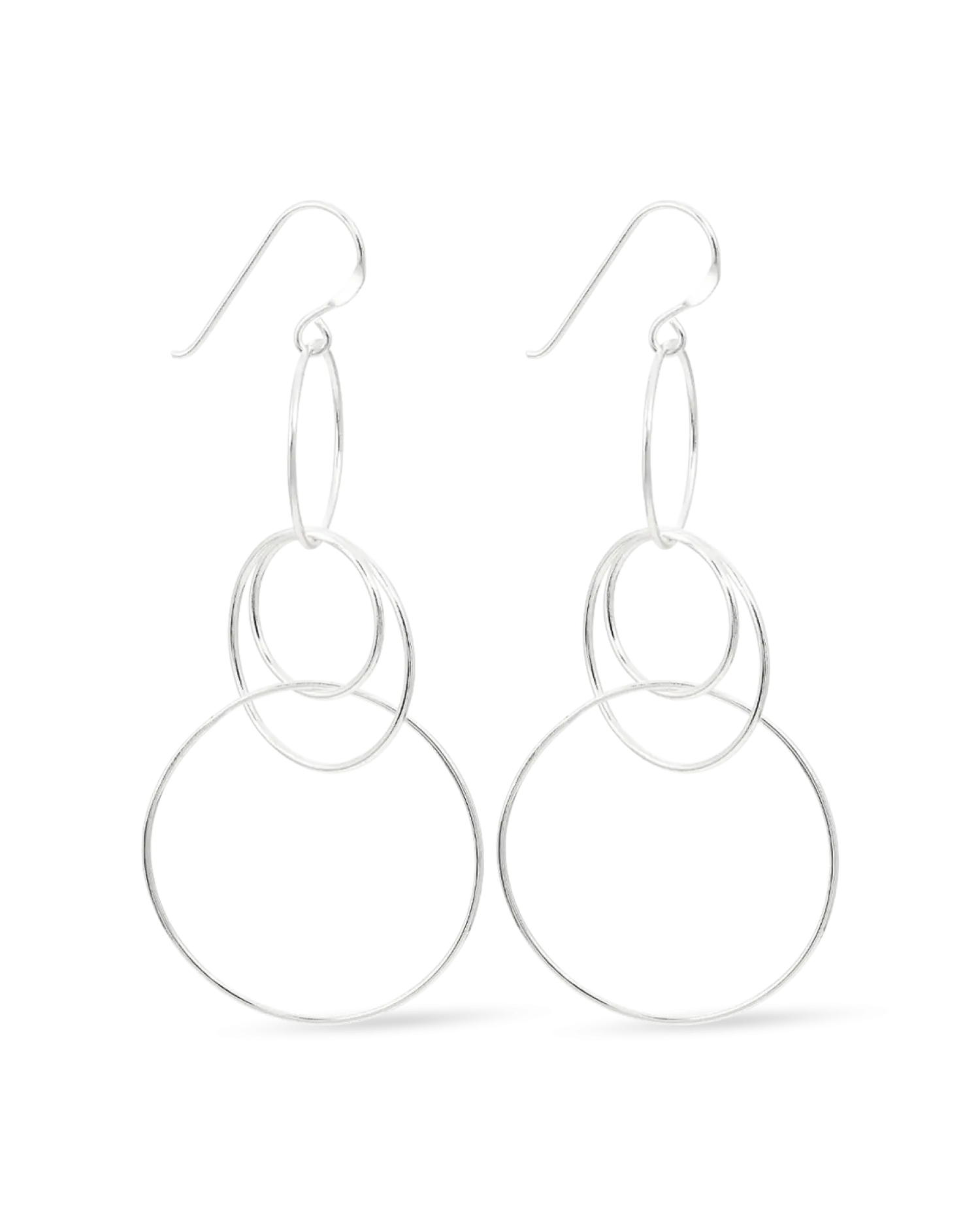 Bijou Brigitte Pendants d'oreilles - Gleaming Circles Discount
