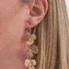 Bijou Brigitte Pendants d'oreilles - Golden Petals Outlet