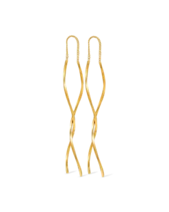 Bijou Brigitte Pendants d'oreilles - Golden Spiral Online