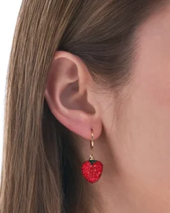 Bijou Brigitte Pendants d'oreilles - Lovely Strawberry Discount