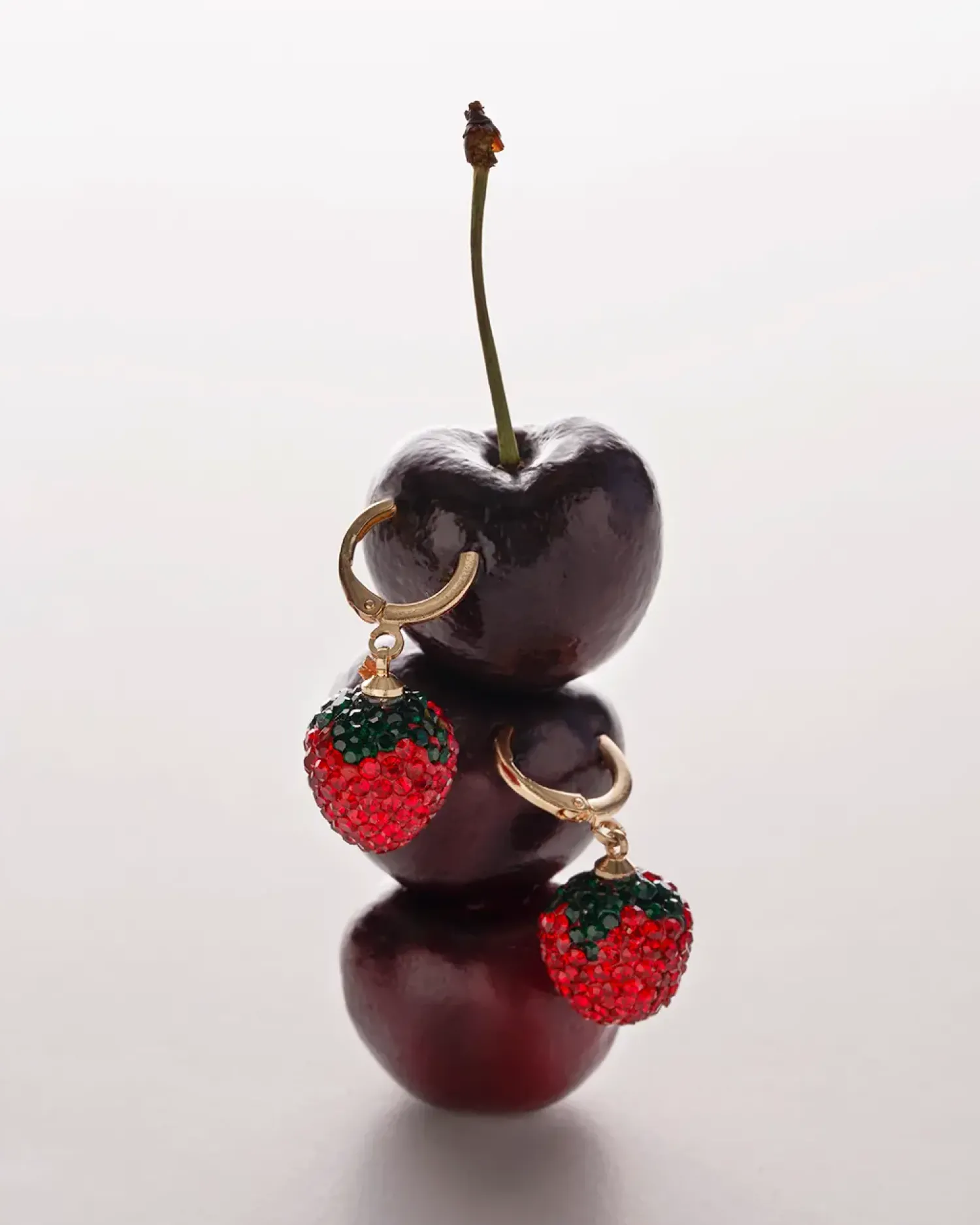 Bijou Brigitte Pendants d'oreilles - Lovely Strawberry Discount