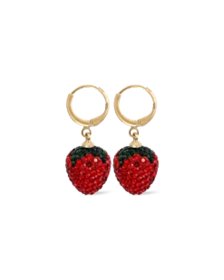 Bijou Brigitte Pendants d'oreilles - Lovely Strawberry Discount