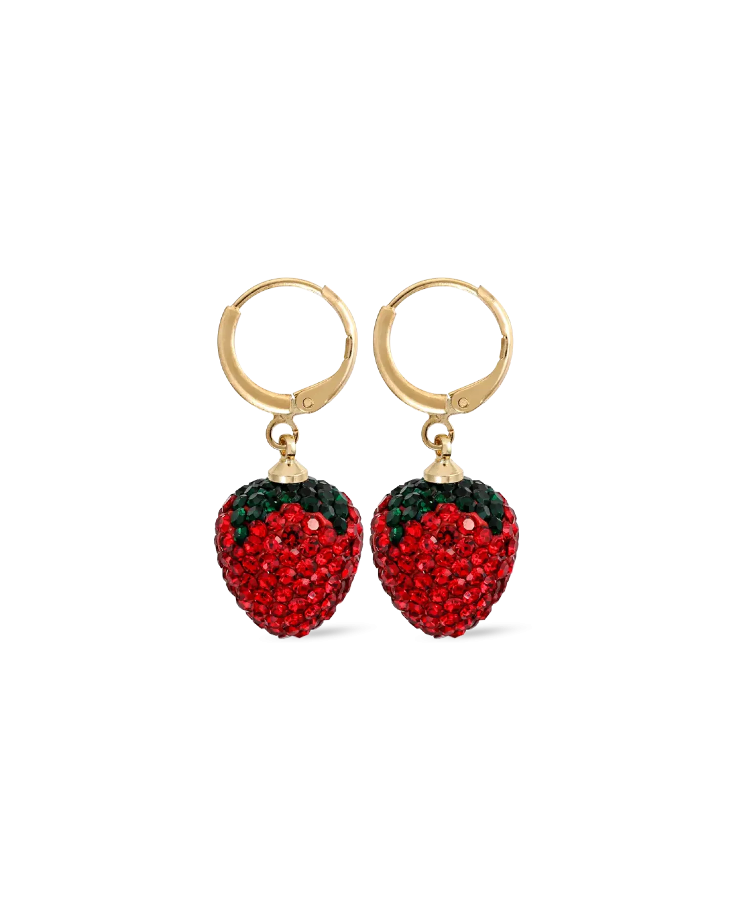 Bijou Brigitte Pendants d'oreilles - Lovely Strawberry Discount