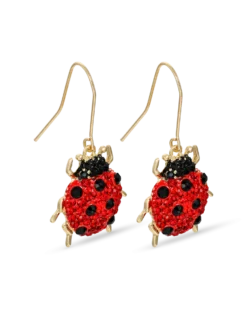 Bijou Brigitte Pendants d'oreilles - Red Luck Best