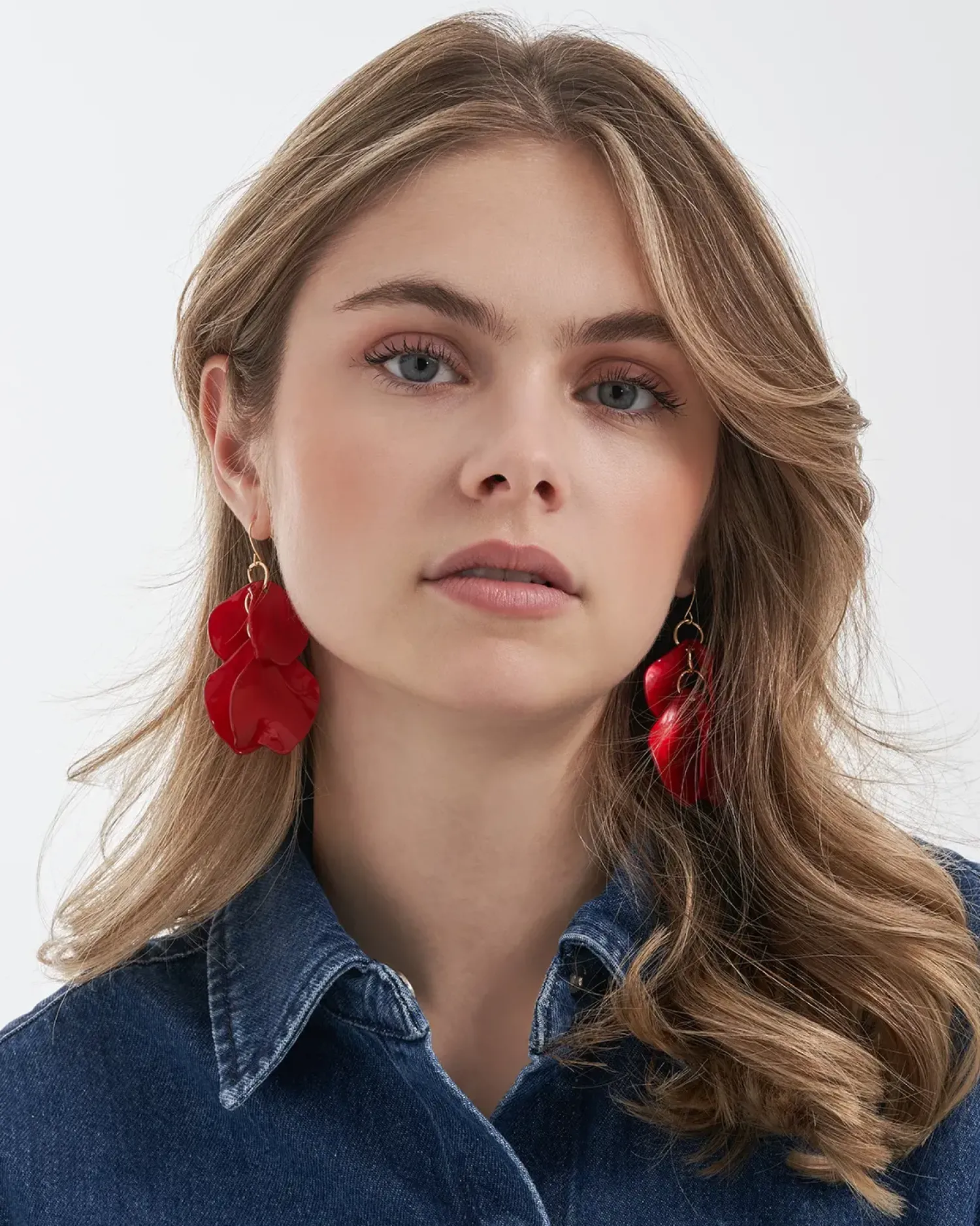 Bijou Brigitte Pendants d'oreilles - Romatic Leaves Outlet