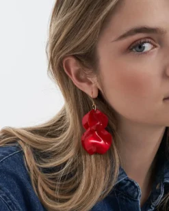 Bijou Brigitte Pendants d'oreilles - Romatic Leaves Outlet