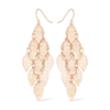 Bijou Brigitte Pendants d'oreilles - Rose Leaves