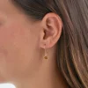 Bijou Brigitte Pendants d'oreilles - Sunny Amber Clearance