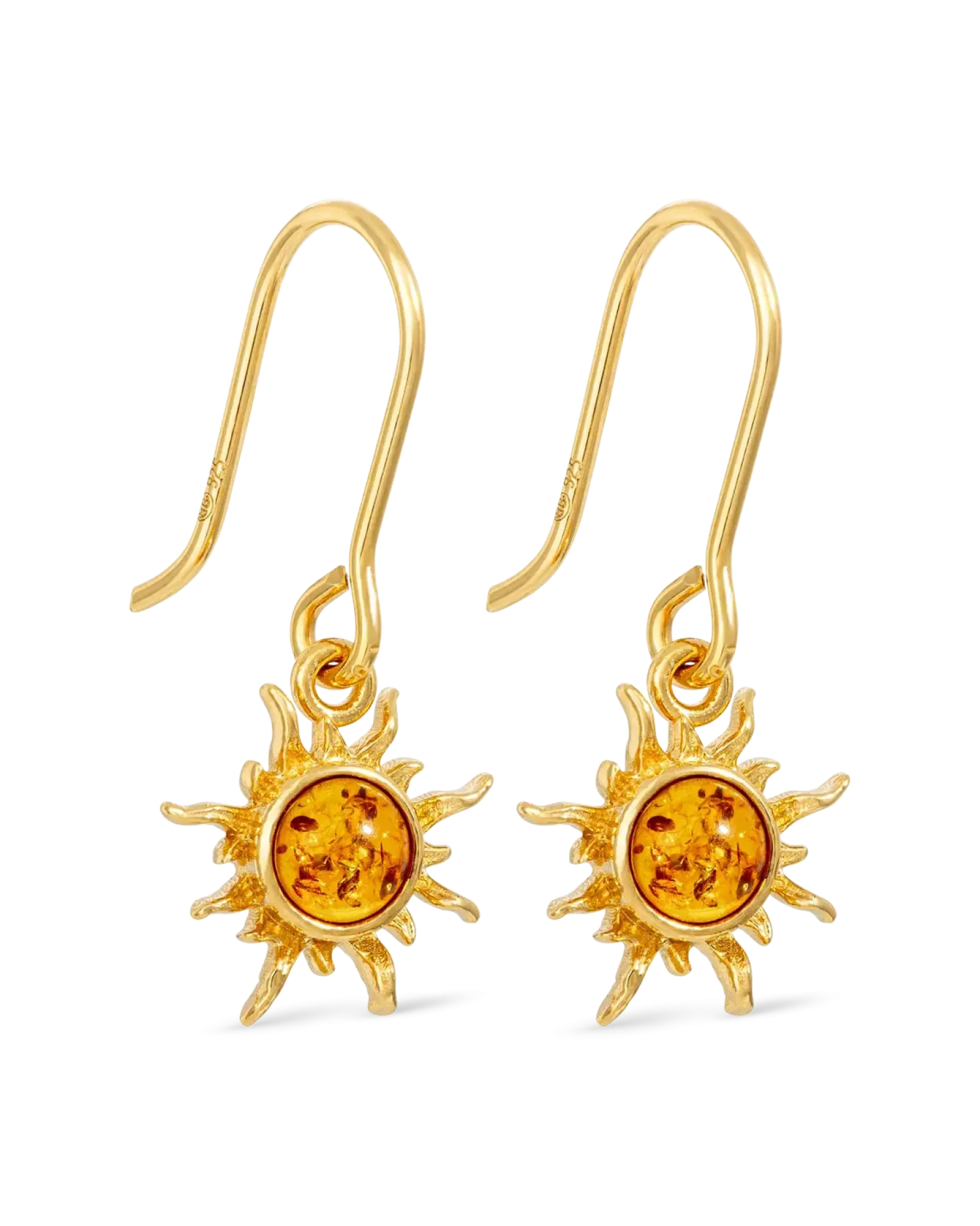 Bijou Brigitte Pendants d'oreilles - Sunny Amber Clearance