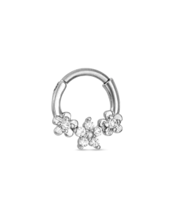 Bijou Brigitte Piercing - Chrome Flower Outlet