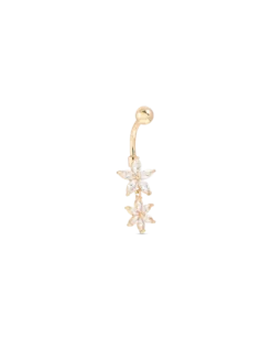 Bijou Brigitte Piercing - Flower Duo New