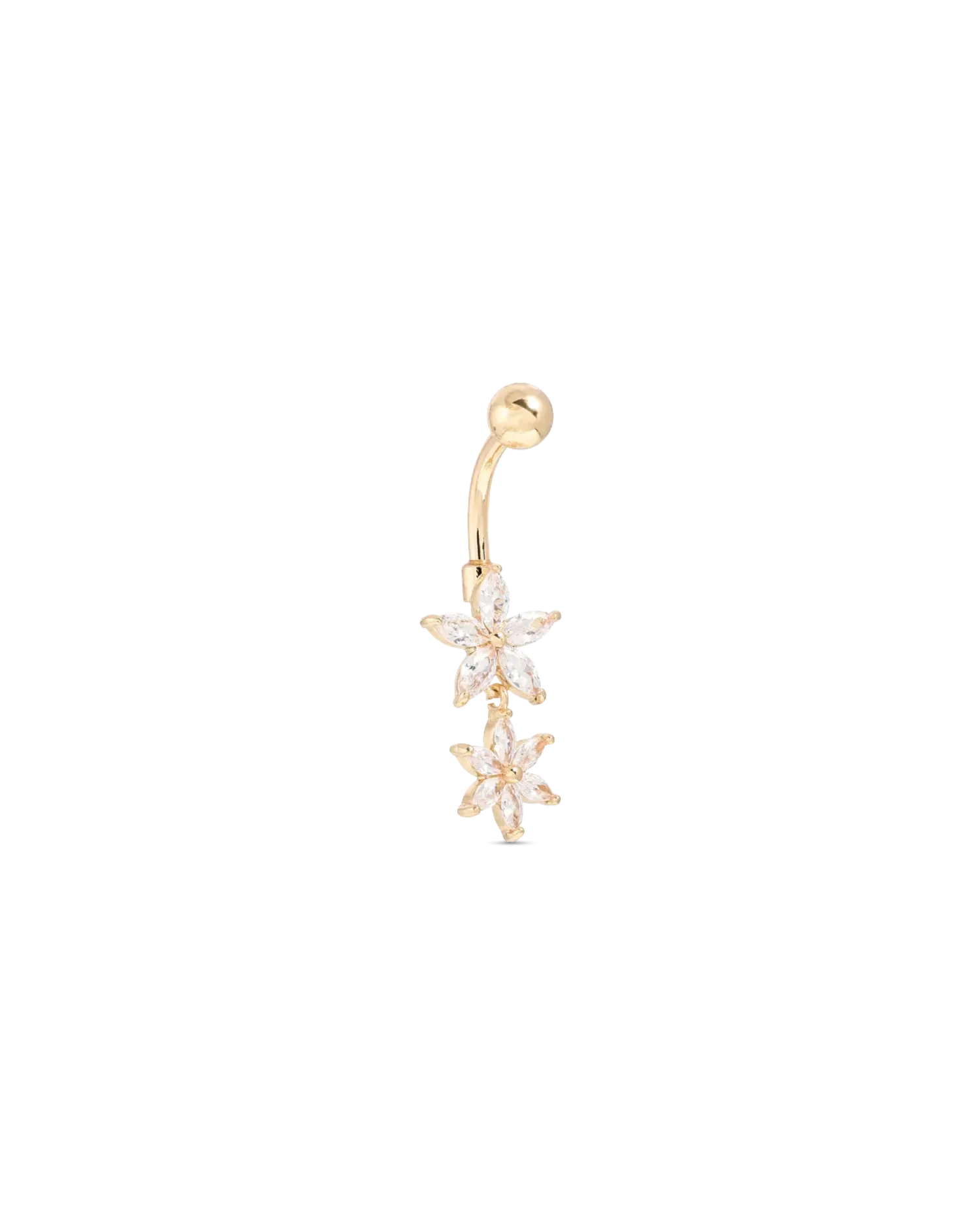 Bijou Brigitte Piercing - Flower Duo New
