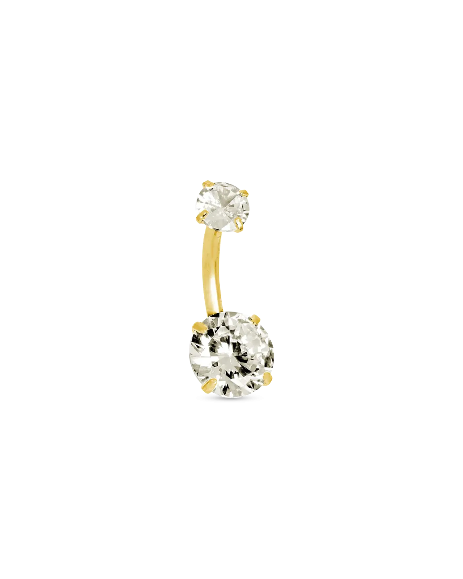 Bijou Brigitte Piercing - Golden Zirkonia Sale