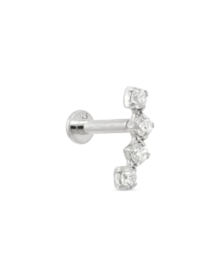Bijou Brigitte Piercing - Silver Dots Best