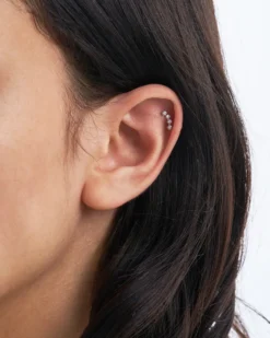 Bijou Brigitte Piercing - Silver Dots Best