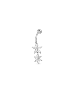 Bijou Brigitte Piercing - Two Flowers Hot
