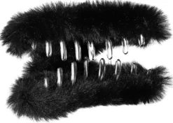 Bijou Brigitte Pince à cheveux - Black Fur New