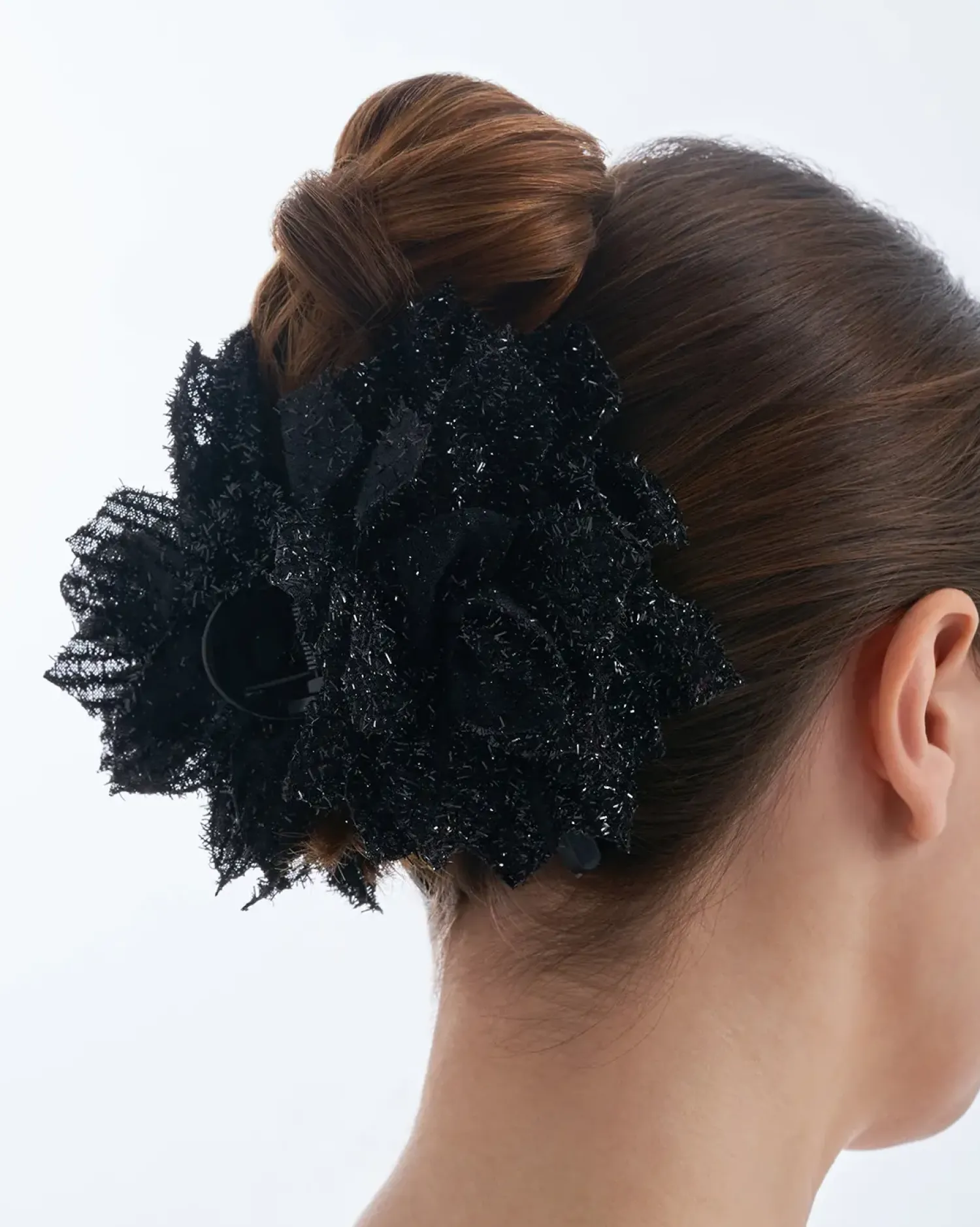 Bijou Brigitte Pince à cheveux - Black Glitter Sale