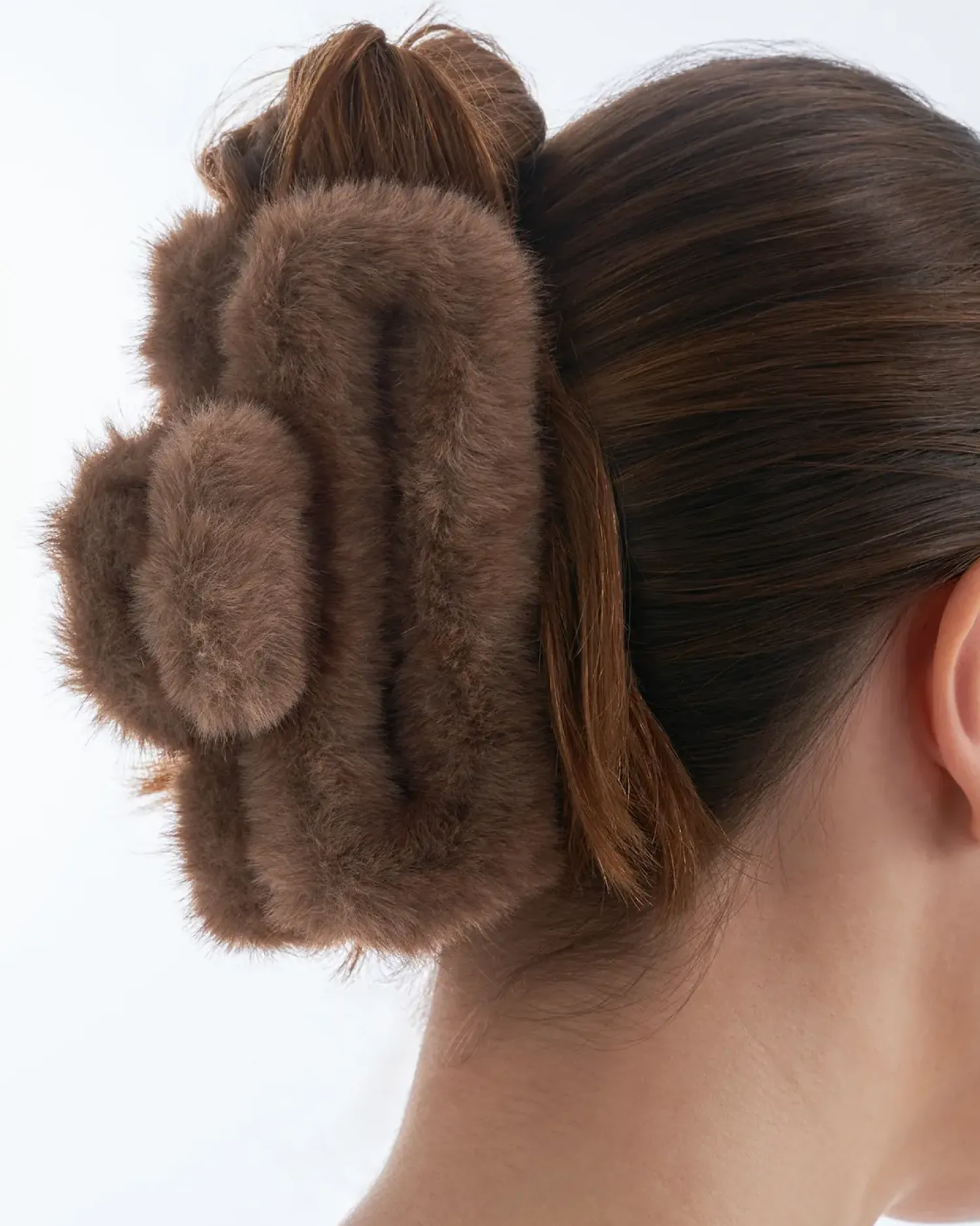 Bijou Brigitte Pince à cheveux - Brown Fur Best