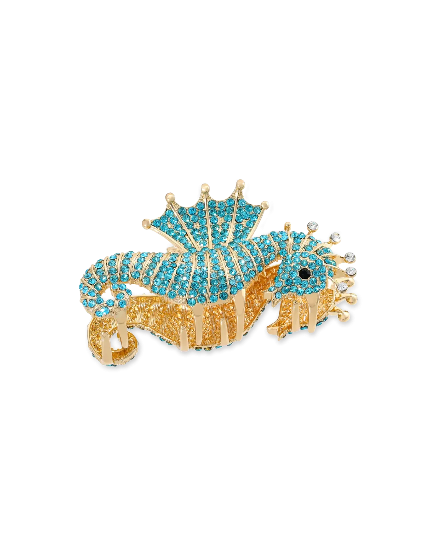 Bijou Brigitte Pince à cheveux - Cyan Sea