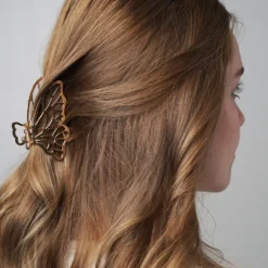 Bijou Brigitte Pince à cheveux - Golden Butterfly Hot