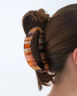 Bijou Brigitte Pince à cheveux - Marble Brown Outlet