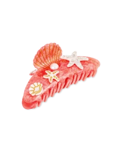 Bijou Brigitte Pince à cheveux - Maritime Red Discount