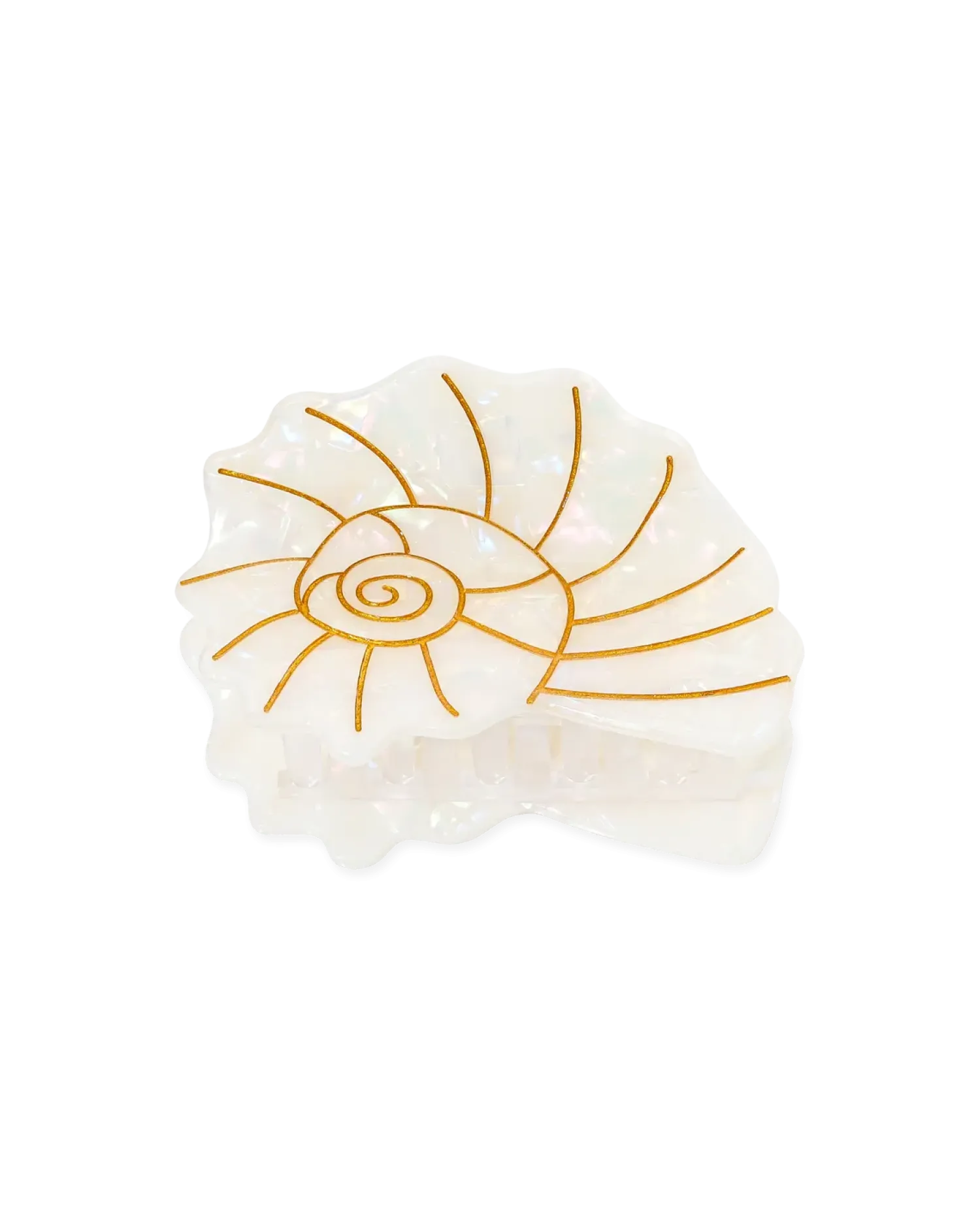Bijou Brigitte Pince à cheveux - Ocean White Sale