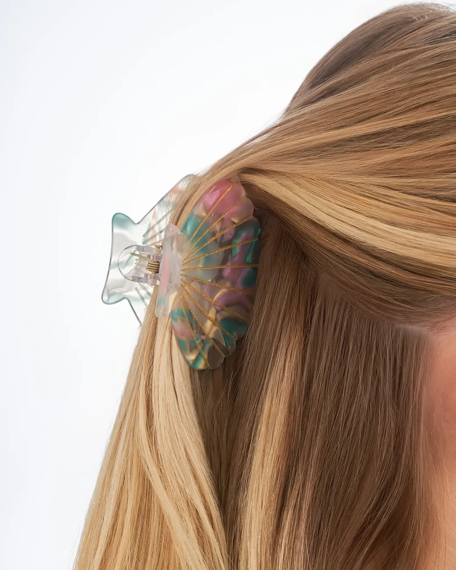 Bijou Brigitte Pince à cheveux - Pearly Shell Outlet
