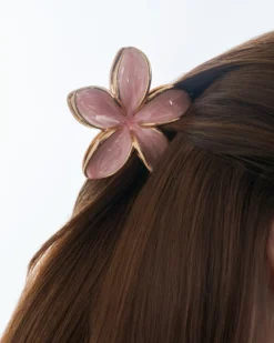 Bijou Brigitte Pince à cheveux - Rose Aloha Discount