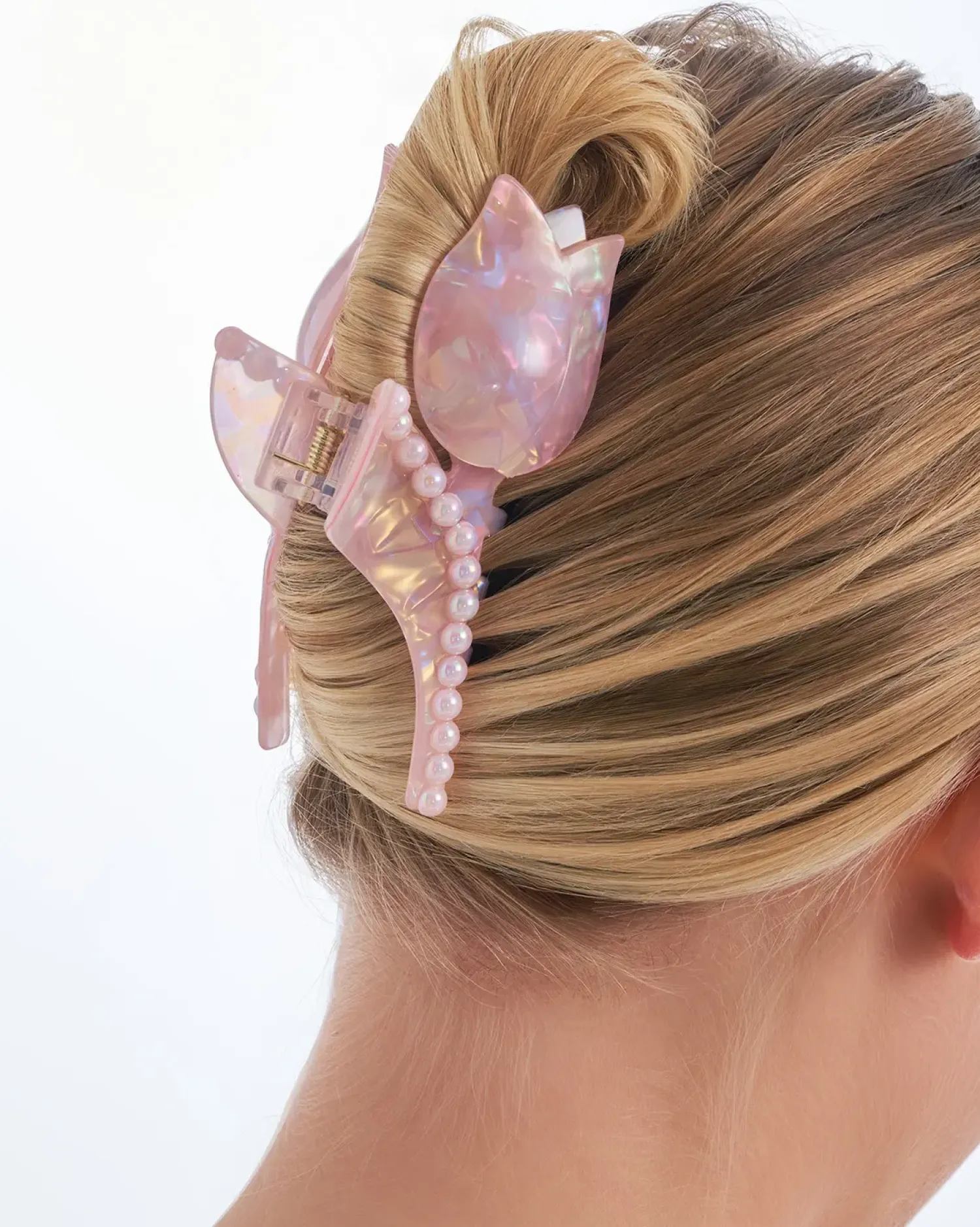 Bijou Brigitte Pince à cheveux - Rosy Tulip Discount