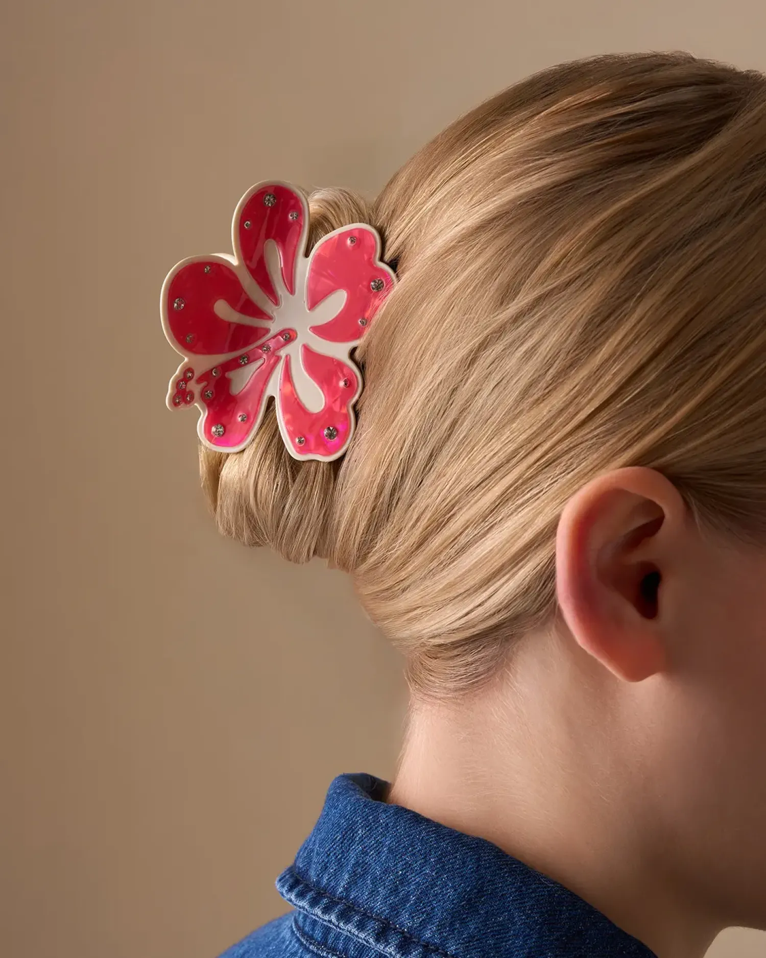 Bijou Brigitte Pince à cheveux - Ruby Flower Discount