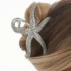 Bijou Brigitte Pince à cheveux - Silver Ocean Sale