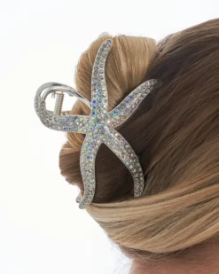 Bijou Brigitte Pince à cheveux - Silver Ocean Sale