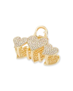 Bijou Brigitte Pince à cheveux - Sparkly Hearts Clearance