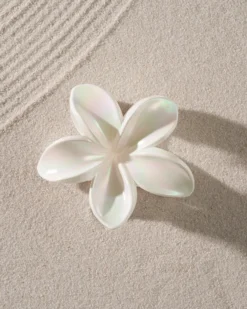 Bijou Brigitte Pince à cheveux - White Aloha Online