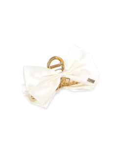 Bijou Brigitte Pince à cheveux - White Bows Clearance