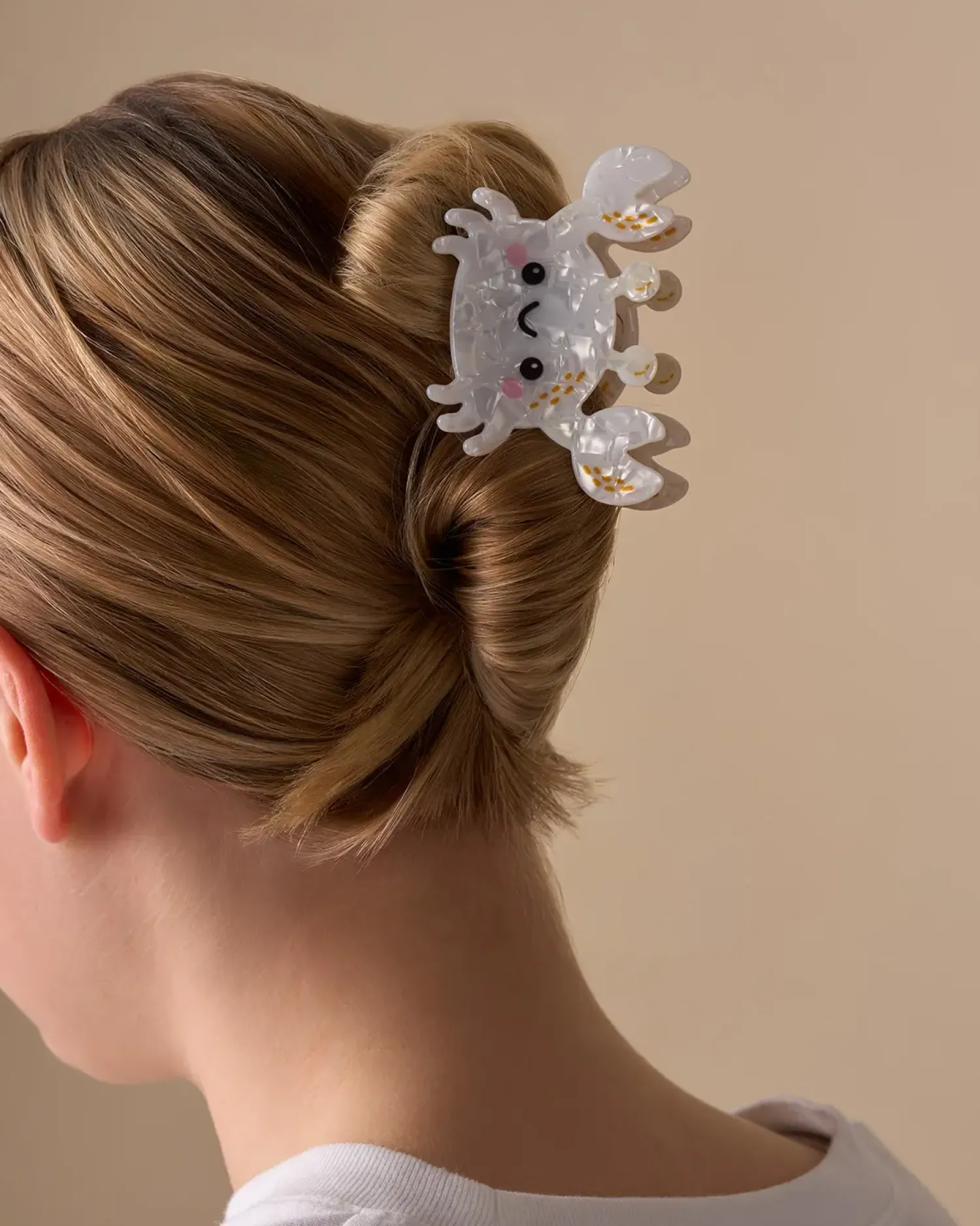 Bijou Brigitte Pince à cheveux - White Claws Discount