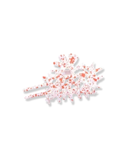 Bijou Brigitte Pince à cheveux - White Coral Best