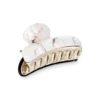 Bijou Brigitte Pince à cheveux - White Marble Clearance