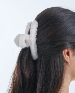 Bijou Brigitte Pince à cheveux - White Winter Discount