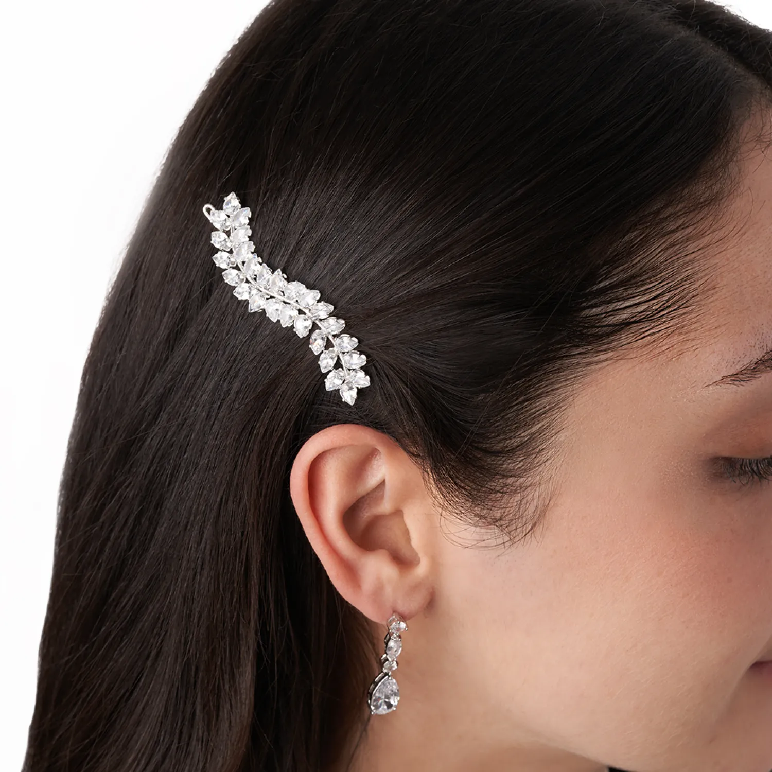 Bijou Brigitte Épingles à cheveux - Sparkling Leaves Clearance