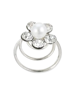 Bijou Brigitte Épingles en spirale pour cheveux - Strass Outlet