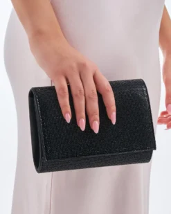 Bijou Brigitte Pochette - Black Fireworks Clearance