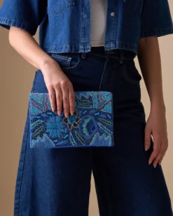 Bijou Brigitte Pochette - Blue Ibiza